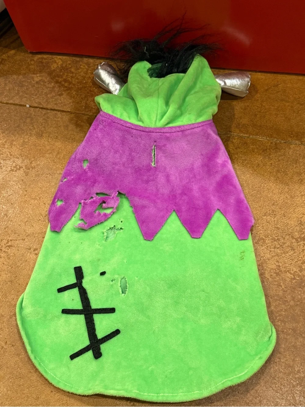 Frankenstein dog costume